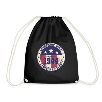 80e anniversaire Légende Septembre 1944 Volume 44 - Sac de sport léger - noir - Devant