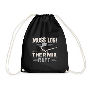 Glider - Drawstring Bag - black - Front