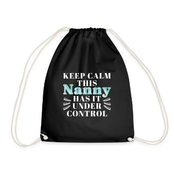 Nanny Babysitter Childminder - Drawstring Bag - black - Front
