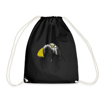 Prise escalade - Sac de sport léger - noir - Devant