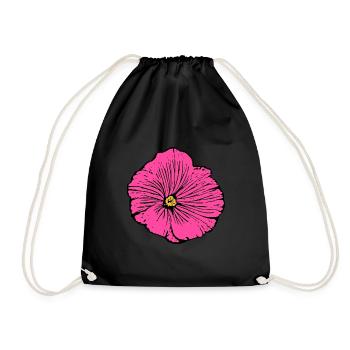 Muttertags Geschenk Mutter Muttertag Geschenkidee  - Turnbeutel - Schwarz - Vorne