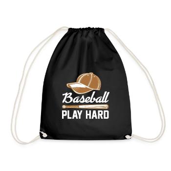 Base-ball - Sac de sport léger - noir - Devant