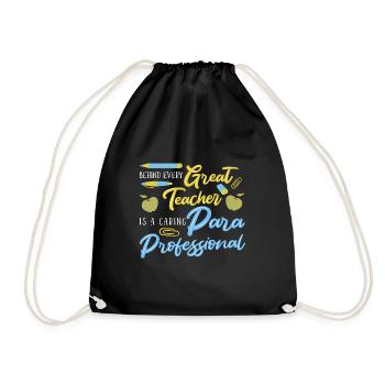 Paraprofessionnel - Sac de sport léger - noir - Devant