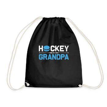 Hockey Grandpa - Sac de sport léger - noir - Devant
