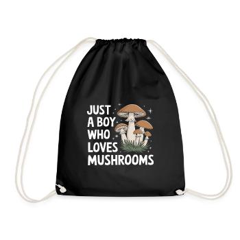 Champignons Champignons Champignon Champignon - Sac de sport léger - noir - Devant