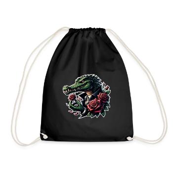 Crocodile - Sac de sport léger - noir - Devant