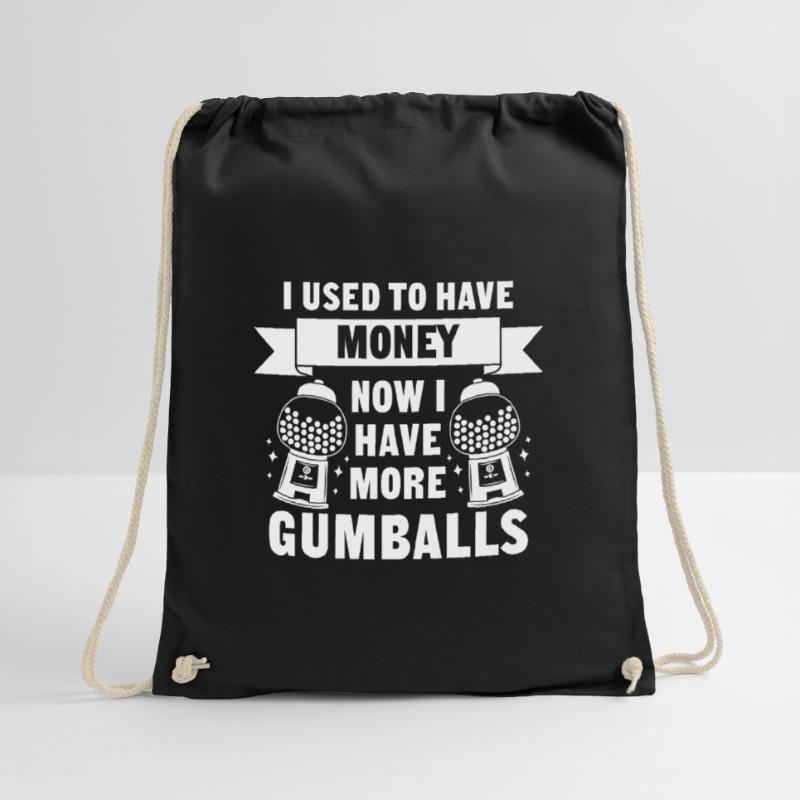 J’avais de l’argent maintenant j’ai plus de boules de gomme Sac de sport léger