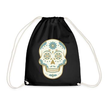 Totenkopf Mexiko - Sac de sport léger - noir - Devant