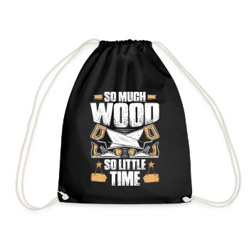 Carpenter carpenter joiner carpenter gift - Drawstring Bag - black - Front