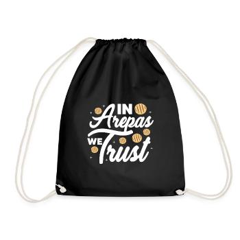 chez arepas nous faisons confiance au Design pour un passionné de - Sac de sport léger - noir - Devant