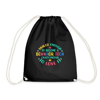 Behavioral Therapist Therapist - Drawstring Bag - black - Front