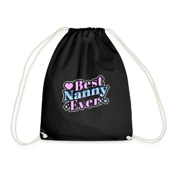 Nanny Babysitter Childminder - Drawstring Bag - black - Front