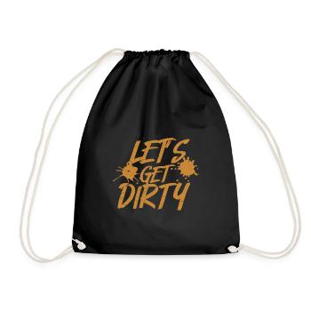 Salisons-nous Coureur de course de boue - Sac de sport léger - noir - Devant