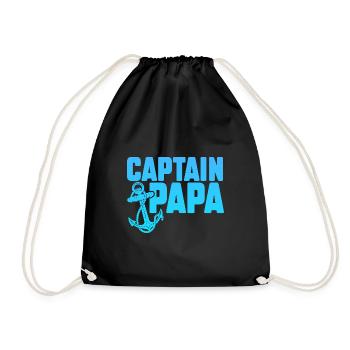 Lake Sailor Fisherman Boat Driver - Drôle de capitaine - Sac de sport léger - noir - Devant