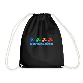 Bergfashion Colours 2 - Turnbeutel - Schwarz - Vorne
