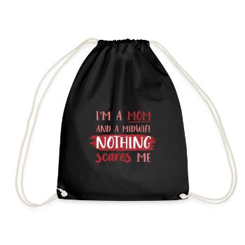 Sage-femme - Sac de sport léger - noir - Devant