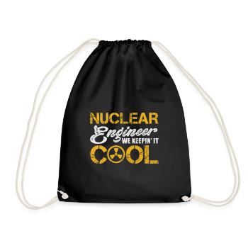 Nuclear Engineer We keepin' it cool - Turnbeutel - Schwarz - Vorne