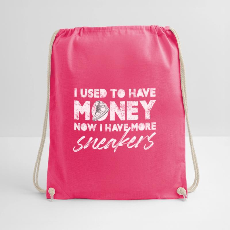 J’avais de l’argent Maintenant j’ai plus de baskets Sac de sport léger