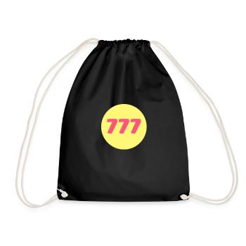 777 - Sac de sport léger - noir - Devant