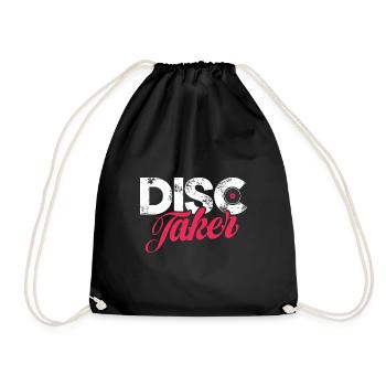 Disc taker - Turnbeutel - Schwarz - Vorne