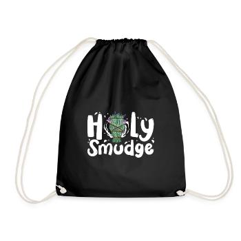 Holy Smudge Sage Cleansing Smudging Energy Healing - Turnbeutel - Schwarz - Vorne