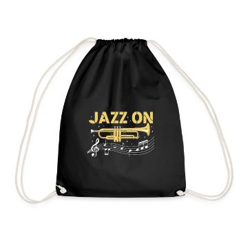Jazz sur - Sac de sport léger - noir - Devant