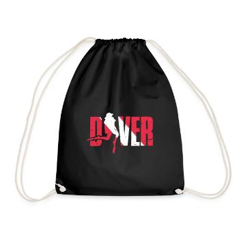 Plongeur Exploration sous-marine Plongée profonde - Sac de sport léger - noir - Devant