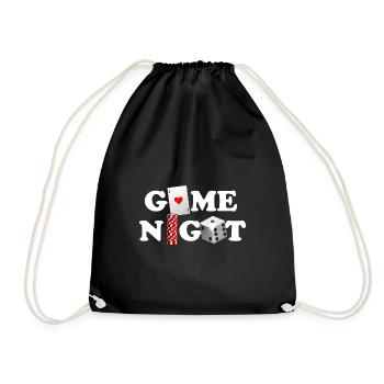 Soirée jeux Host Jeux de société - Sac de sport léger - noir - Devant