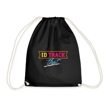 I'd Track That Attendance Clerk - Turnbeutel - Schwarz - Vorne