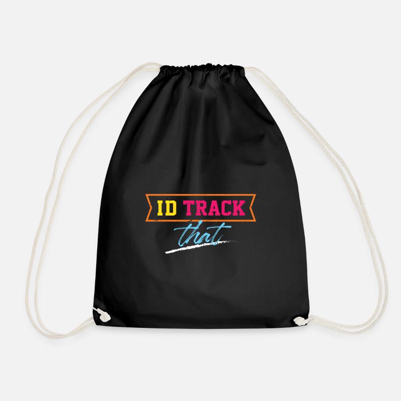 I'd Track That Attendance Clerk - Drawstring Bag - black