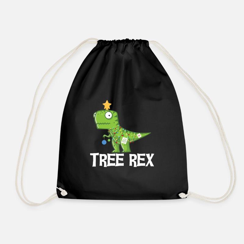 Baum Rex Tree Rex - Turnbeutel - Schwarz
