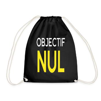 Les nuls Objectif Nul - Sac de sport léger - noir - Devant