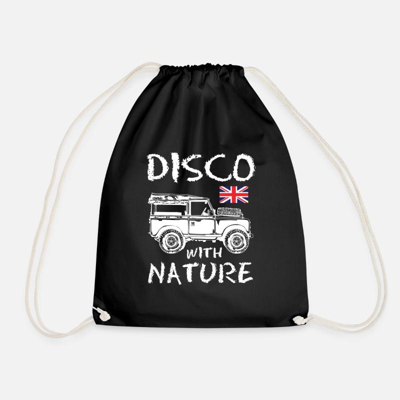 Disco with Nature Landy - Turnbeutel - Schwarz