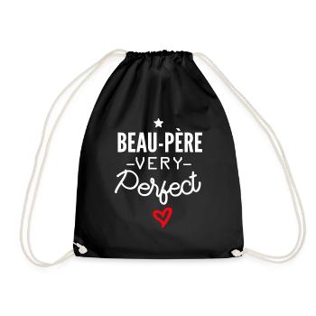 Beau-père parfait / Beau-père very perfect - Sac de sport léger - noir - Devant