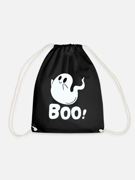 Boo Geist - Turnbeutel - Schwarz