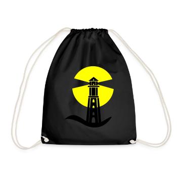 Phare 01 - Sac de sport léger - noir - Devant