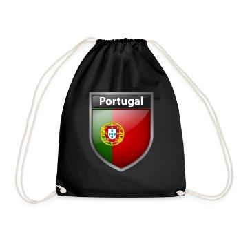 portugal - Sac de sport léger - noir - Devant
