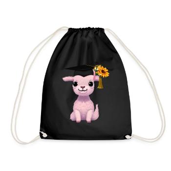 Bachelor Graduate School Leaving Certificate Alpaga Study - Sac de sport léger - noir - Devant