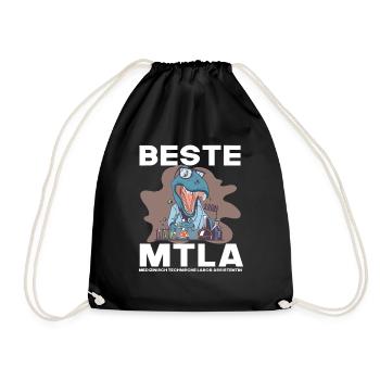 Beste MTLA, Labor assistentin - Turnbeutel - Schwarz - Vorne