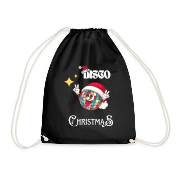 Fun Disco Christmas | XMAS - Sac de sport léger - noir - Devant