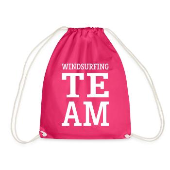 Équipe de planche à voile - Sac de sport léger - fuchsia - Devant