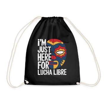 Look de lutte mexicaine - Sac de sport léger - noir - Devant