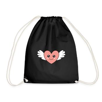 Saint-Valentin, Saint-Valentin, Saint-Valentin - Sac de sport léger - noir - Devant