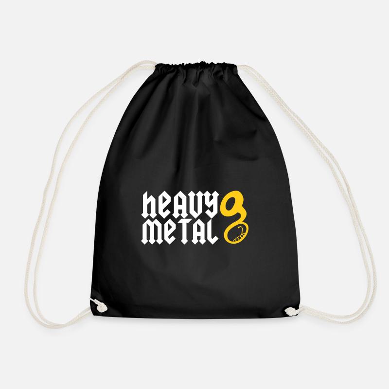 Heavy Metal Brass Tuba Sousaphone Player - Turnbeutel - Schwarz