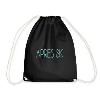 Apres Ski - Turnbeutel - Schwarz - Vorne