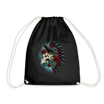 vie - Sac de sport léger - noir - Devant