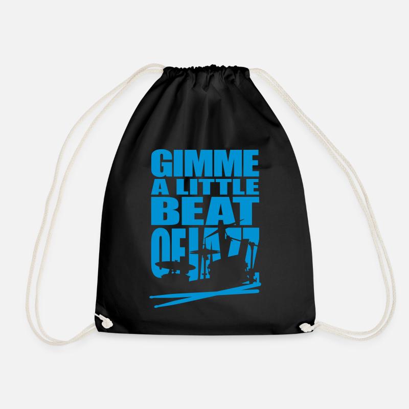 Gimme Jazz - Drawstring Bag - black