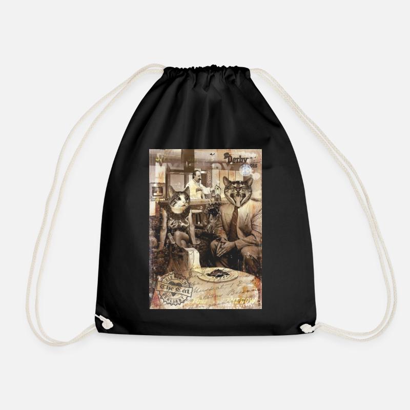 chats/chats - Sac de sport léger - noir