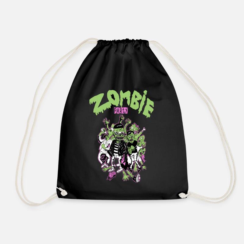 zombie party - Sac de sport léger - noir