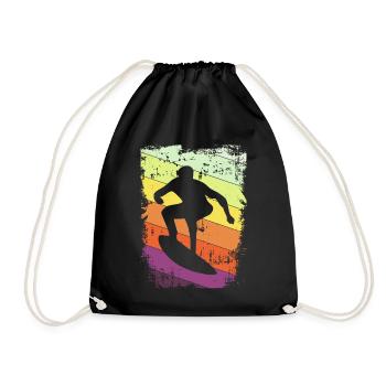 Surf surfer - Sac de sport léger - noir - Devant